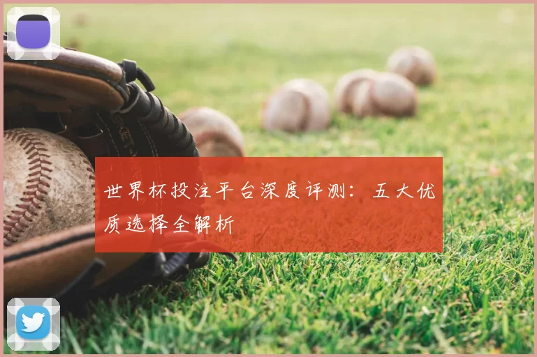 世界杯投注平台深度评测：五大优质选择全解析