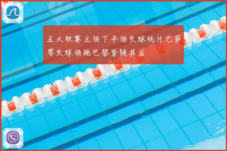 五大联赛主场下半场失球统计巴萨零失球领跑巴黎紧随其后