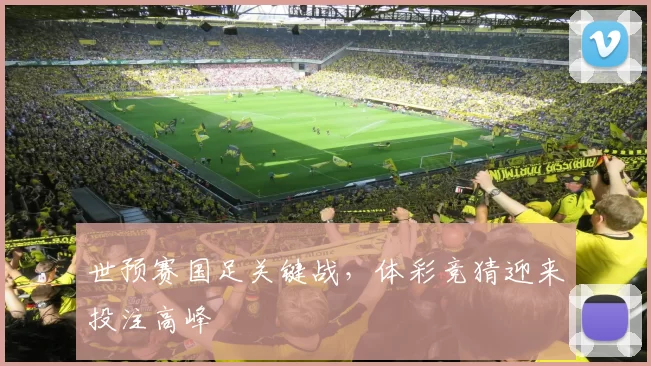 世预赛国足关键战,体彩竞猜迎来投注高峰